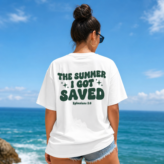 THE SUMMER I GOT SAVED TEE