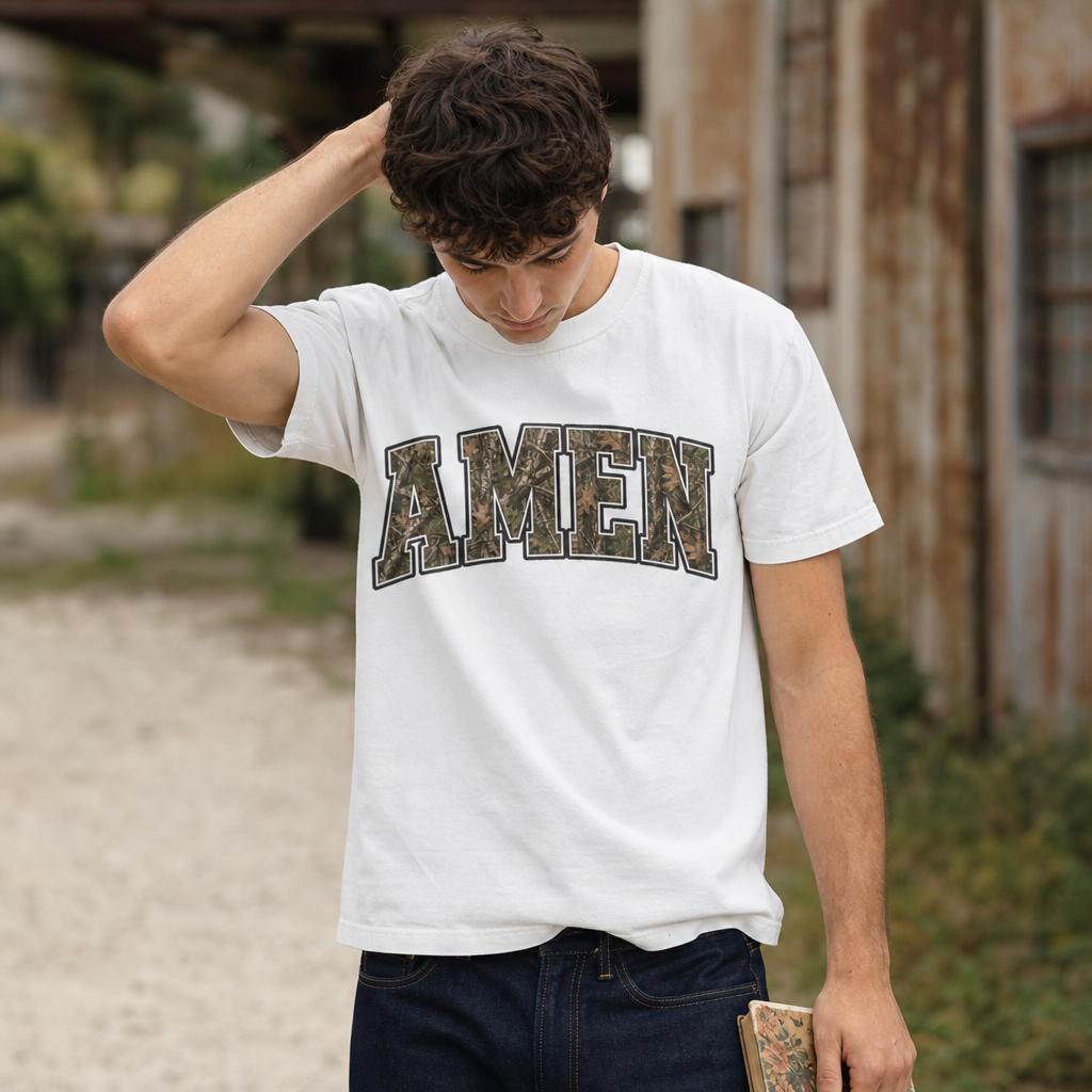 AMEN CAMO TEE