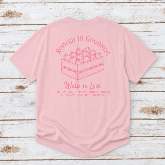 ROOTED IN GOODNESS UNISEX TEE