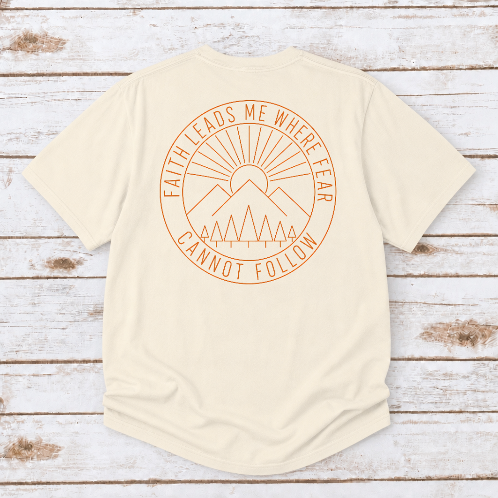 FAITH LEADS ME UNISEX TEE
