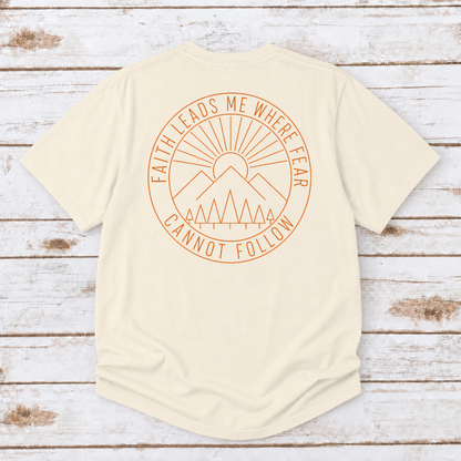 FAITH LEADS ME UNISEX TEE