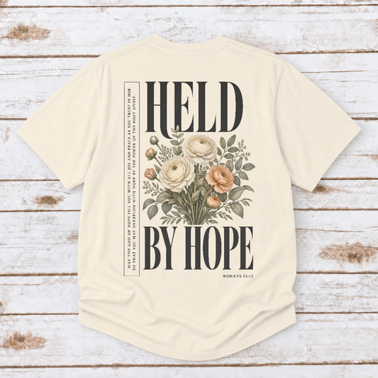 HELD BY HOPE UNISEX TEE