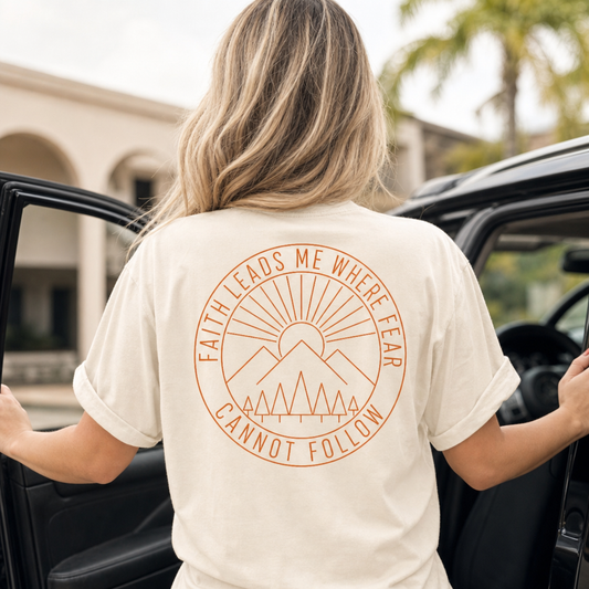 FAITH LEADS ME TEE