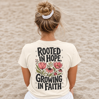 ROOTED IN HOPE TEE
