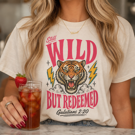 STILL WILD BUT REDEEMED TEE- GALATIANS 2:20