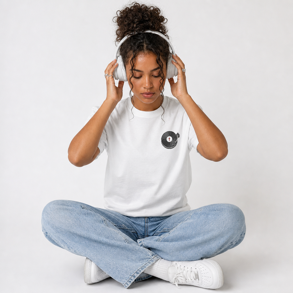 WORSHIP ON REPEAT TEE