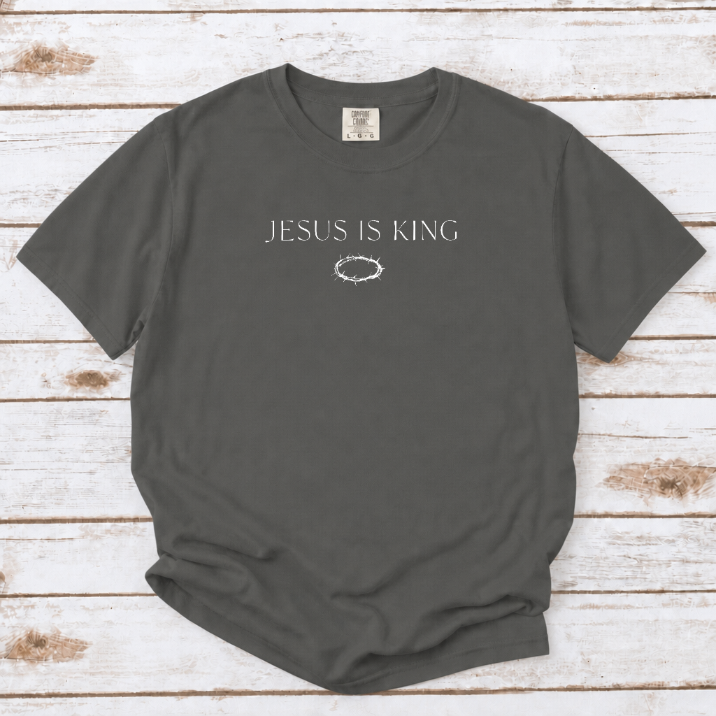 JESUS IS KING UNISEX TEE