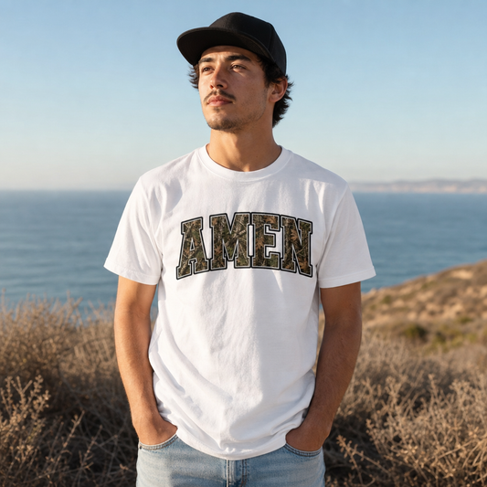 AMEN CAMO TEE