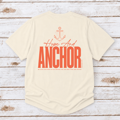 HOPE AND ANCHOR - HEBREWS 6:19 TEE