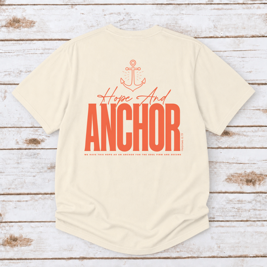 HOPE AND ANCHOR - HEBREWS 6:19 TEE
