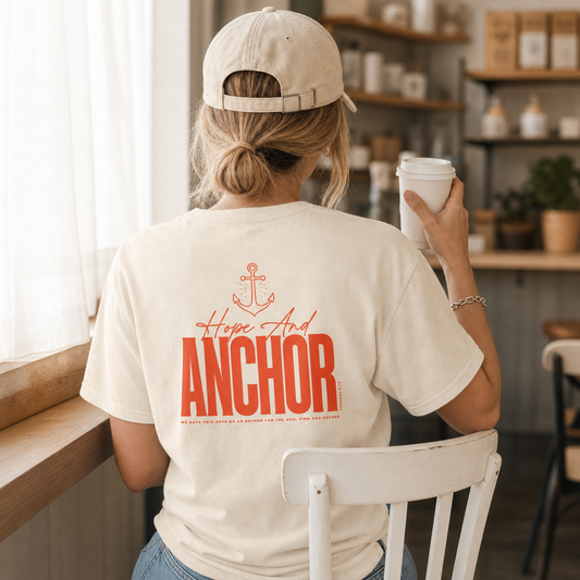 HOPE AND ANCHOR - HEBREWS 6:19 TEE