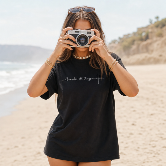 HE MAKES ALL THINGS NEW TEE