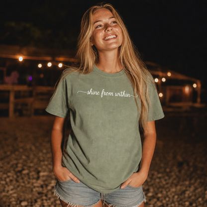 SHINE FROM WITHIN TEE