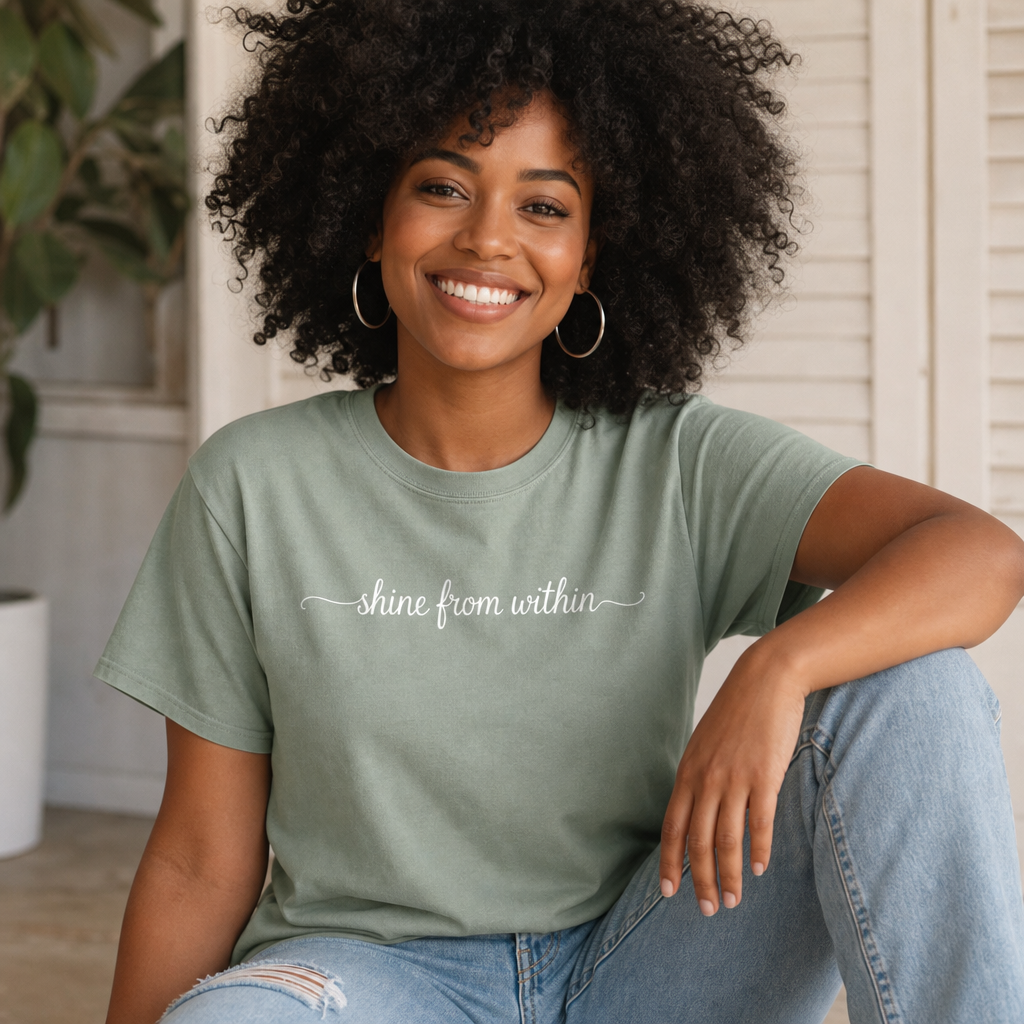 SHINE FROM WITHIN TEE