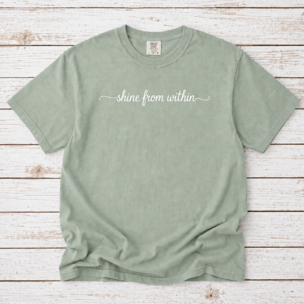 SHINE FROM WITHIN TEE