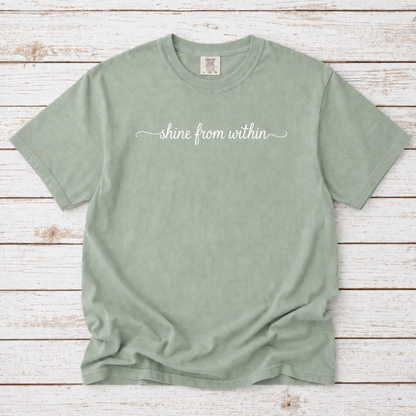 SHINE FROM WITHIN TEE