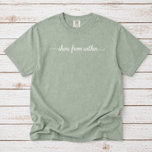 SHINE FROM WITHIN TEE