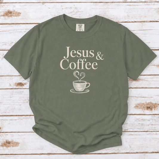 JESUS & COFFEE TEE