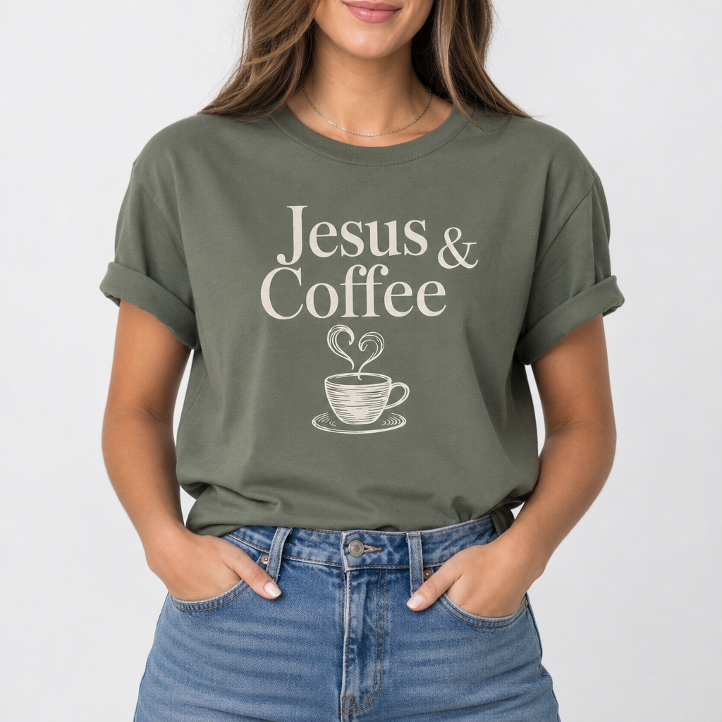 JESUS & COFFEE TEE