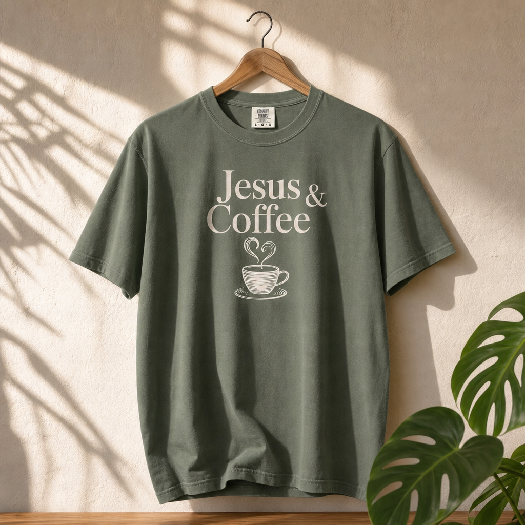JESUS & COFFEE TEE