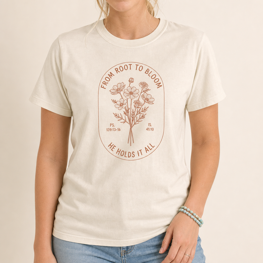 FROM ROOT TO BLOOM TEE