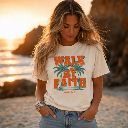 WALK BY FAITH TEE- ISAIAH 41:10