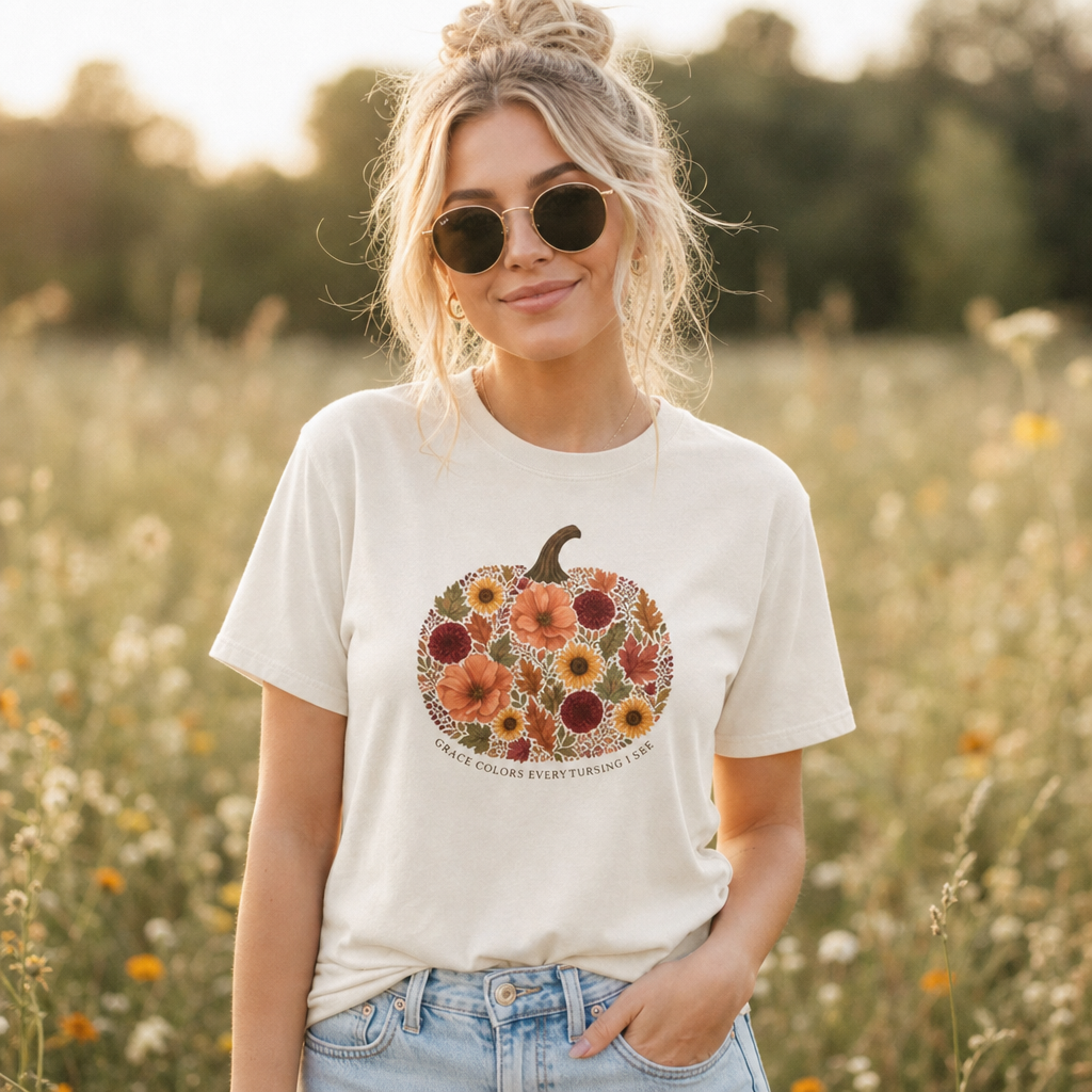GRACE COLORS EVERY TURNING LEAF TEE